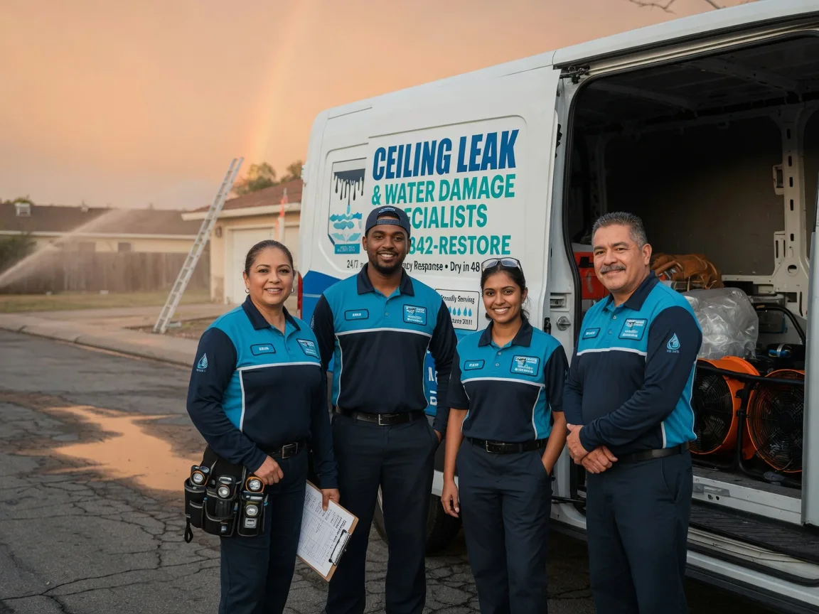 Ceiling Leak Cleanup company in Riesel, TX