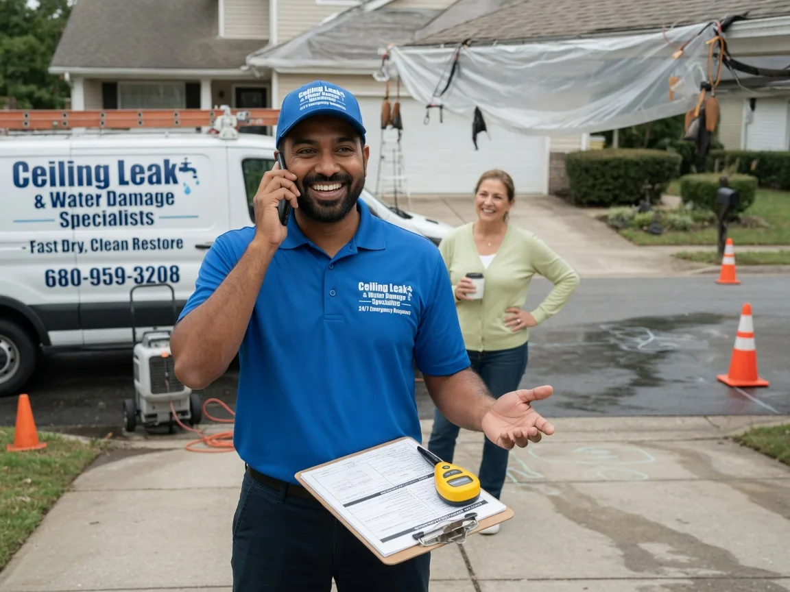 Ceiling Leak Cleanup Riesel, TX FAQs